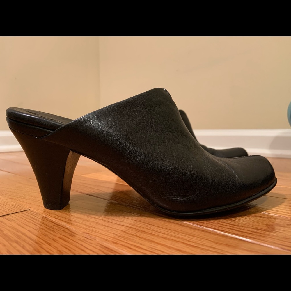 Born heels size 8 black